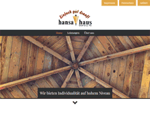 Tablet Screenshot of hansa-haus.net